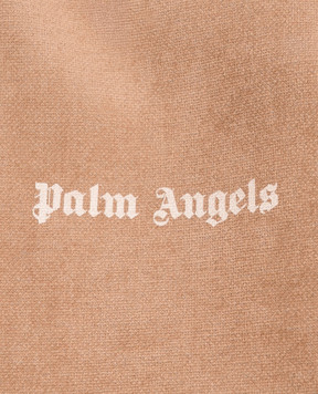 Palm Angels Дитяча коричнева спортивна куртка F6PAJBJK128