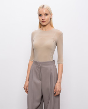 Thierry Mugler Бежевий топ 26S3TO08855015