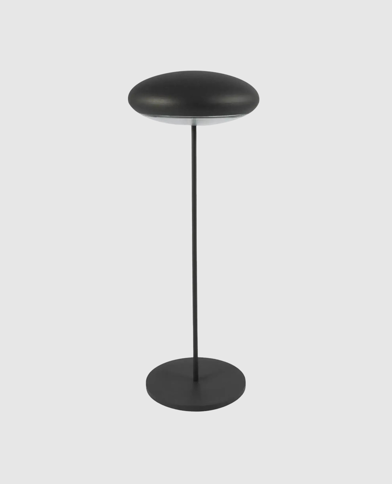 

Серая светодиодная настольная лампа Nuvola, Серый, Декор