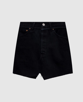 Vetements Чорна джинсова спідниця міні WE76DK349B5