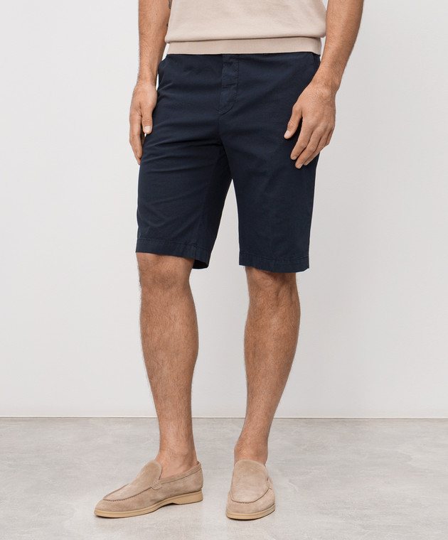 Peserico Сині шорти R54799T2300800 зображення 3