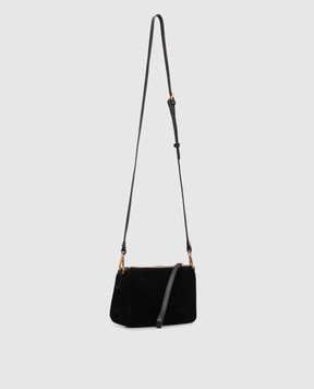 Gianni Chiarini Чорна замшева сумка крос-боді Nora BS10224CMPL