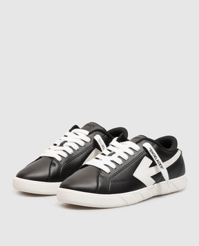 Off-White Детские черные кроссовки End of Play OF06027001