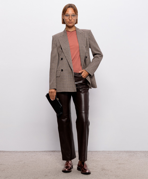 Max Mara Жакет с шерстью в узор MXMECCELSO изображение 2