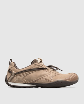 Balenciaga Бежевые замшевые кроссовки Radar Velvety 865704WSTSU