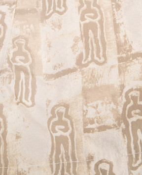 C.P. Company Дитячі шорти для плавання кольору хакі в принт CUL008L3BB11014