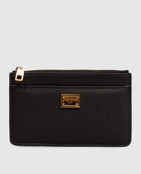 Dolce&Gabbana Черный кожаный картхолдер BI1261A0841