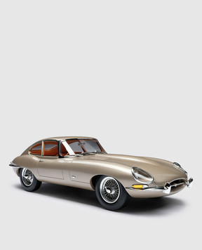 Amalgam Бежевый сувенир в форме автомобиля Jaguar E-type Coupe M6008