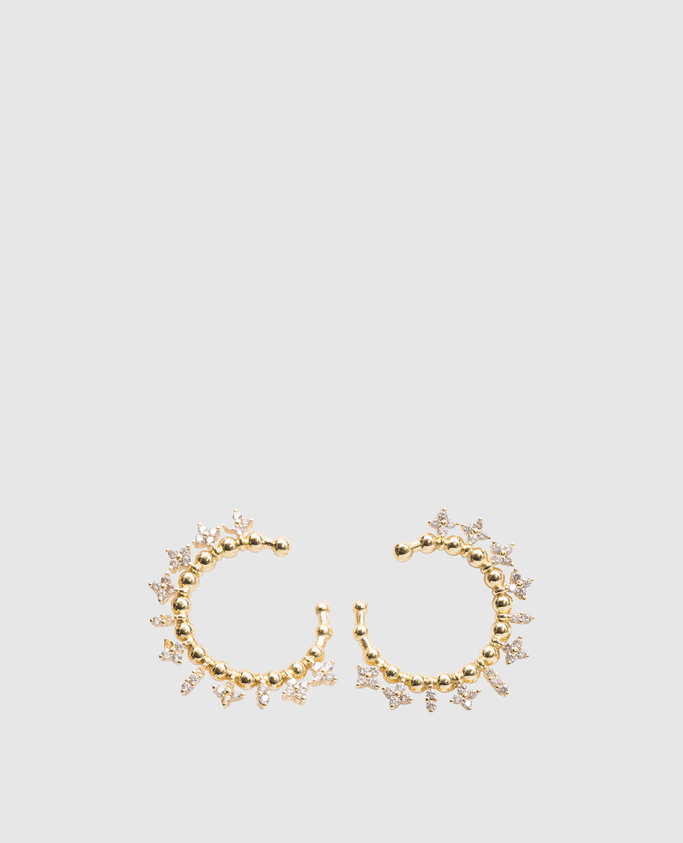 

Серьги Celestial с кристаллами, Золотистый, Серьги