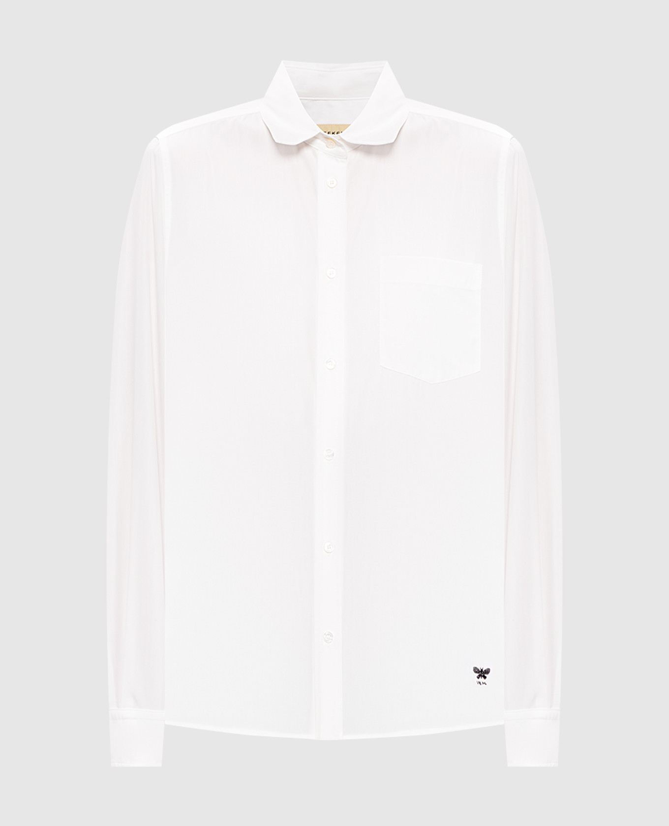 Белая рубашка WKDBAHAMAS с эмблемой