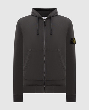 Stone Island Серая спортивная куртка с логотипом патча L2S156100061S0051