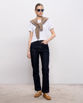 Loulou de Saison Белая футболка BASILUZZO BASILUZZOLDS