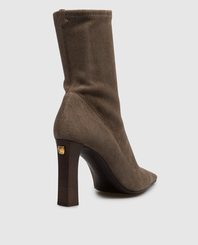 Giuseppe Zanotti Коричневые замшевые ботильоны SEAL I670000