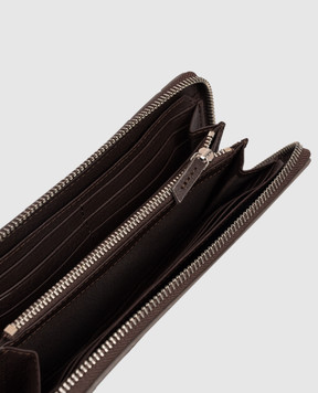 Dragon Коричневый кожаный кошелек DGS68018