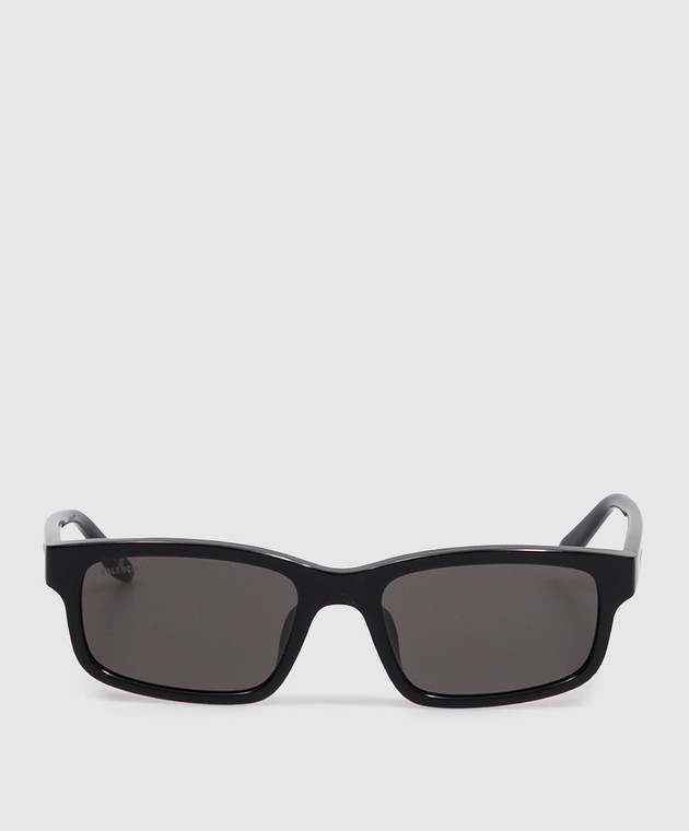 Balenciaga Черные очки Daily Rectangle 870678T0039