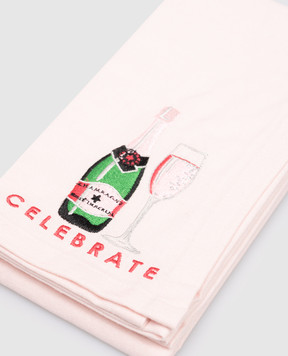 Vondels Набір рожевих сервірувальних серветок CELEBRATE з льоном 9237000045095