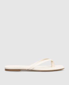 Aeyde Бежеві шкіряні шльопанці Renee FSBERS8MFL022110000