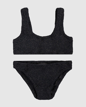 MC2 SAINT BARTH Дитячий чорний купальник Baker з люрексом BAK000200032L