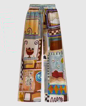 Alemais палаццо Michelle из шелка 6290P