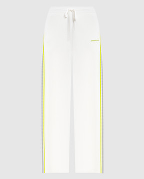 Casablanca Белые спортивные брюки с логотипом WSP26KW124501