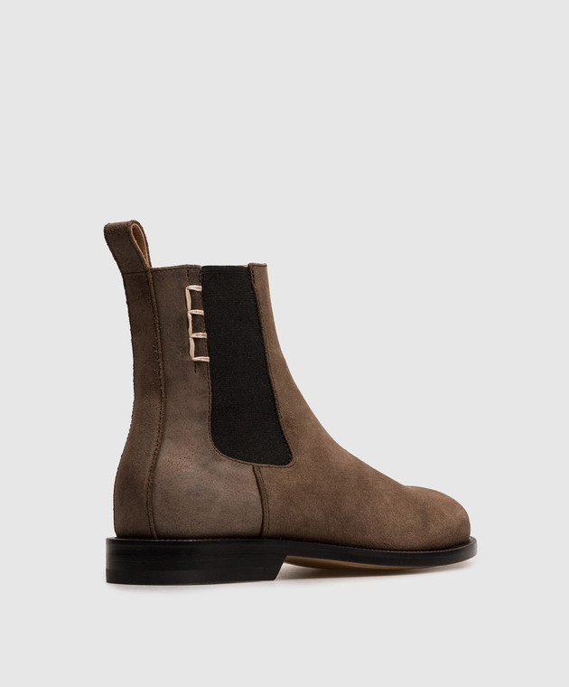 JW Anderson Коричневі замшеві челсі CT0002LA0319 зображення 3