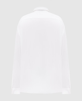 Loro Piana Белая рубашка Andrew FAL6123sh
