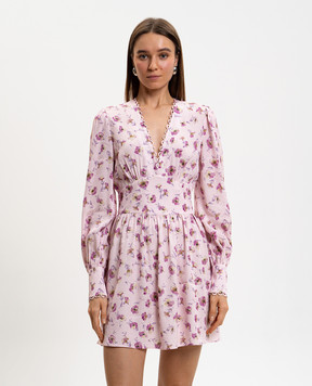 Twinset Рожева сукня в принт 261TP210B