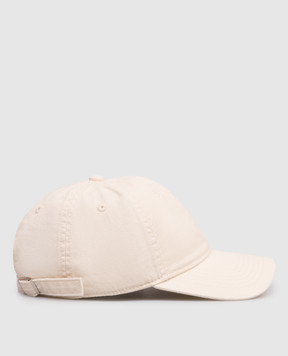 Toteme Бежева кепка з вишивкою логотипа 262WSH1556FB0173