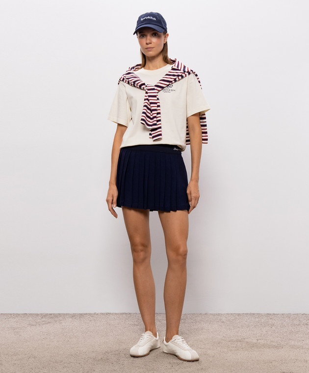 Sporty & Rich Синя спідниця-плісе SK01285326BL106 зображення 2