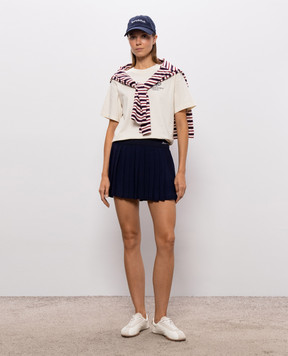 Sporty & Rich Синя спідниця-плісе SK01285326BL106