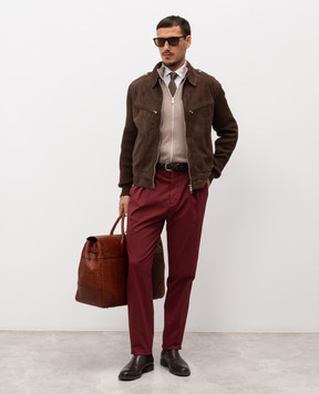 Brunello Cucinelli Бежевый кардиган M2900106