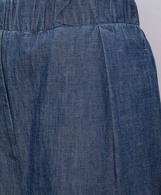 Jil Sander Сині штани J02KA0391J45323 зображення 5