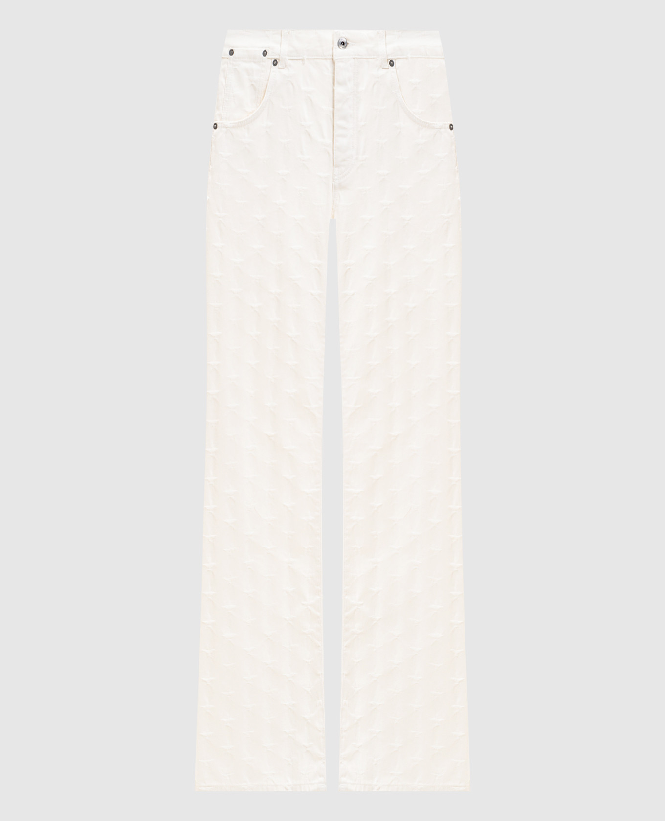 

Белые джинсы клеш Star, Белый, Джинсы клеш