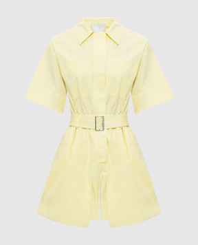 3.1 Phillip Lim Желтый комбинезон с поясом S26151401HOP