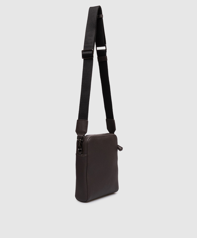 Gianni Chiarini Коричнева шкіряна сумка BSUB20636GRNCRV зображення 3