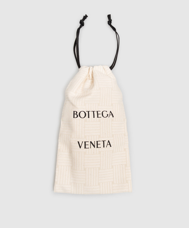 Bottega Veneta Черные очки Drop Square 845792V2Q30 изображение 5