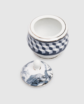 Baci Milano Біла порцелянова цукорниця Versailles SUGVER01