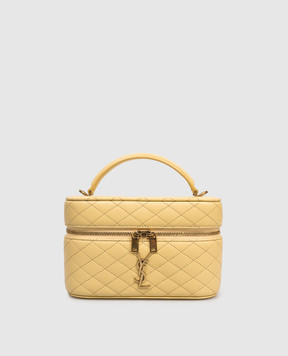 Saint Laurent Жовта шкіряна сумка GABY 7667311EL07