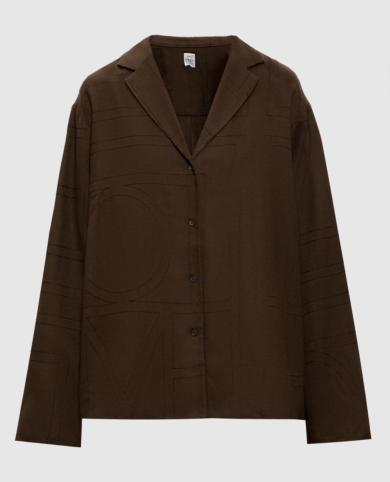 Коричнева сорочка