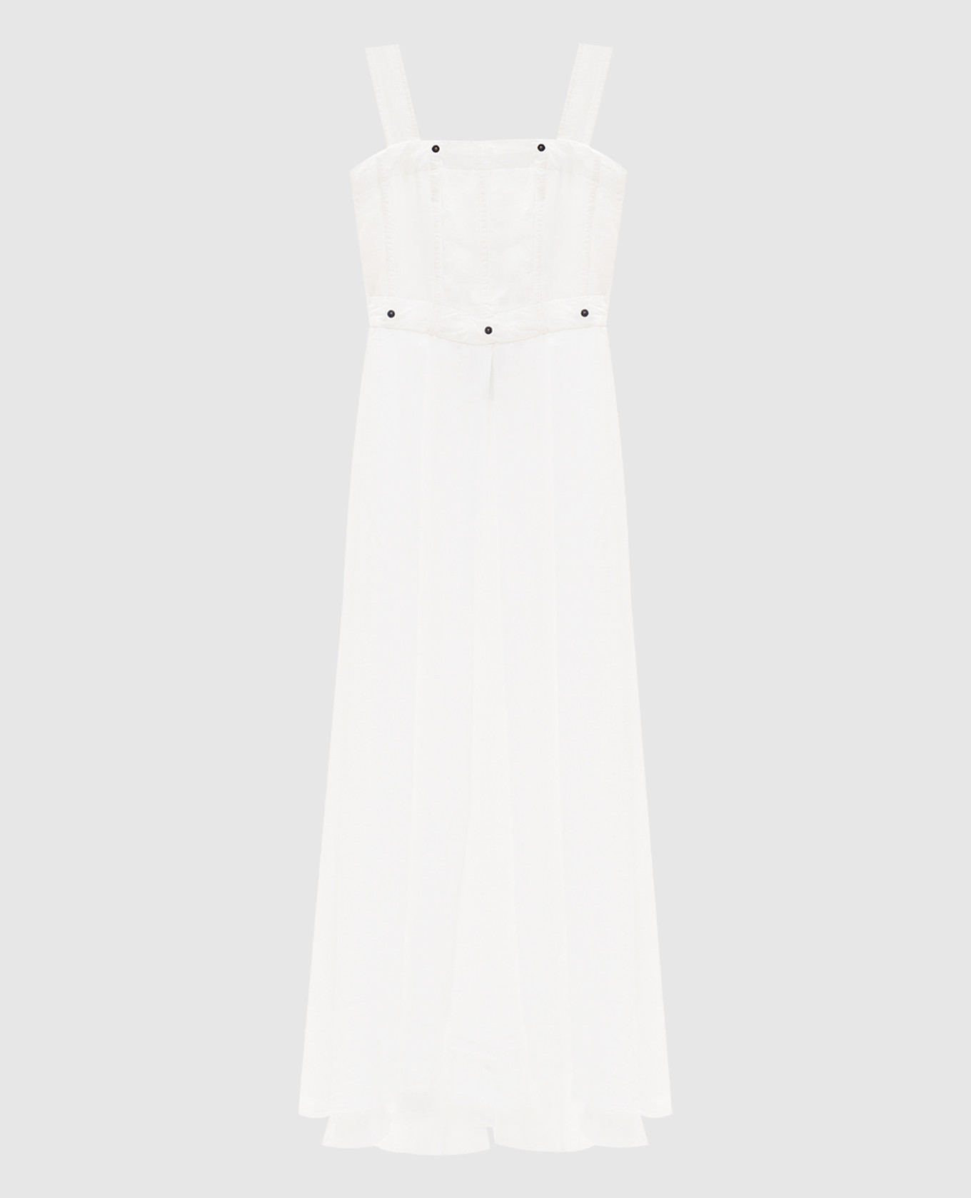 Белое платье из рамы