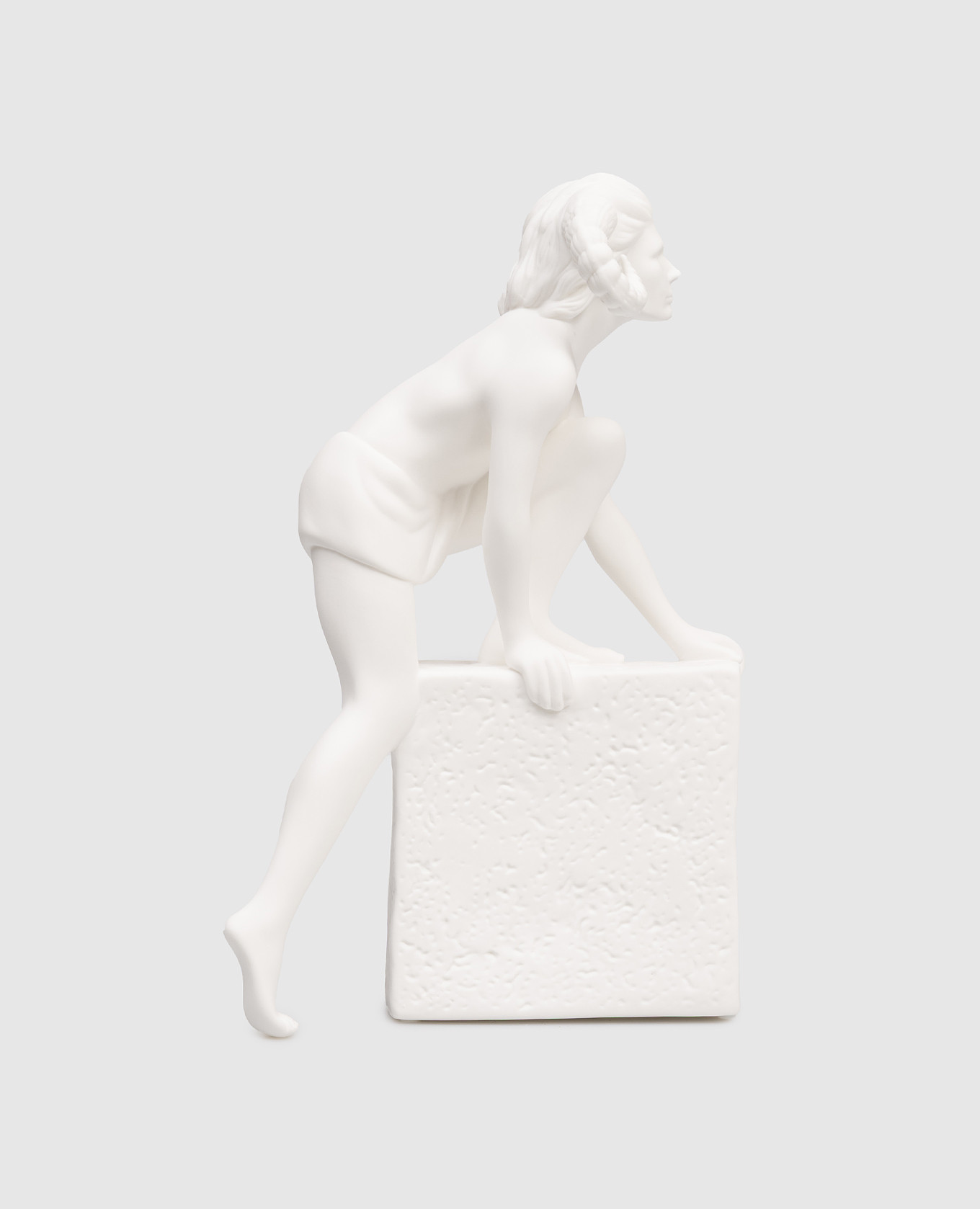 

Декоративная фарфоровая статуэтка Zodiac Aries man, Белый, Декор