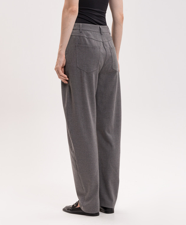 Twinset Серые брюки 262AT2211 изображение 4