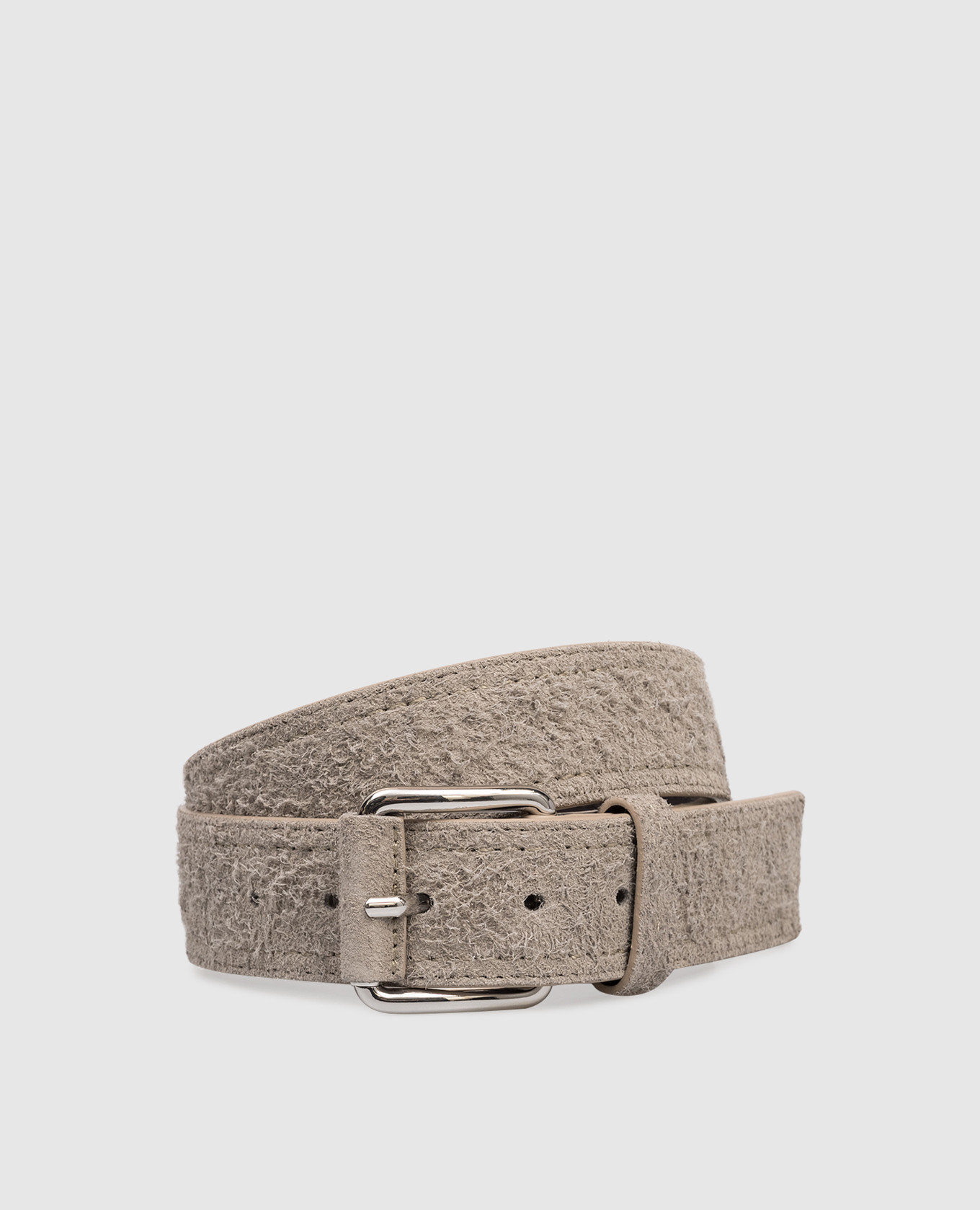 

Серый замшевый ремень FUGGITO, Ремни