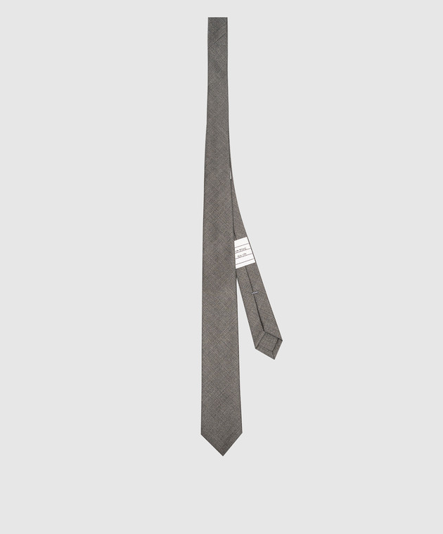 Thom Browne Серый галстук из шерсти FNL029A00626 изображение 3