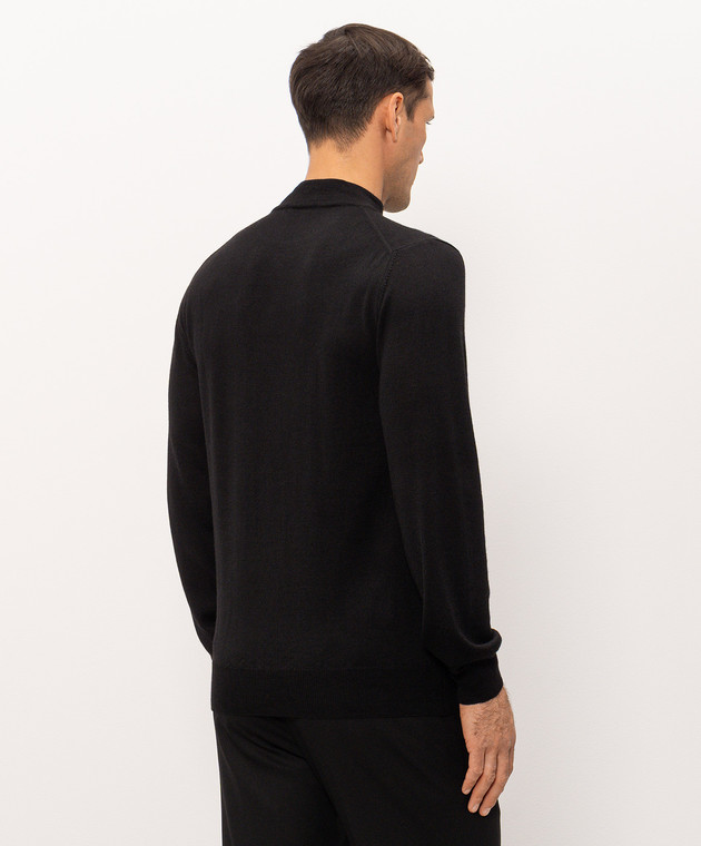Cashmere&Whiskey Чорний джемпер 480 зображення 4