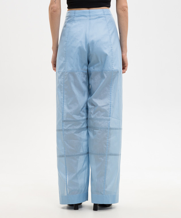 Jil Sander Блакитні штани J02KA0381J45326 зображення 4