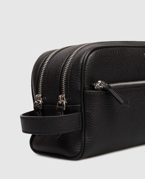 Serapian Чорний шкіряний несесер SRCCHMML622626Y001