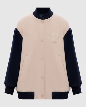 Max Mara Weekend Бежевий бомбер DELLISSE з вовни WKDELLISSE