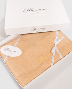 Blumarine Home Жовта скатертина Sorgente з вишивкою W0200250024