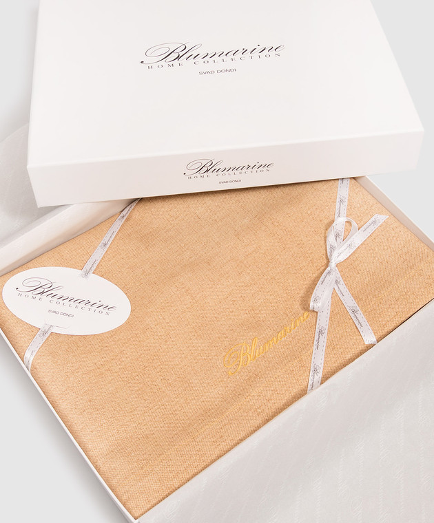 Blumarine Home Жовта скатертина Sorgente з вишивкою W0200250024 зображення 2